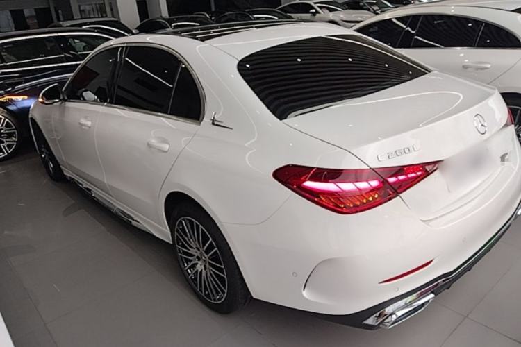Used Mercedes-Benz C-Class 2025 Facelift C 260 L Sport Edition Rear Left 45 Deg
