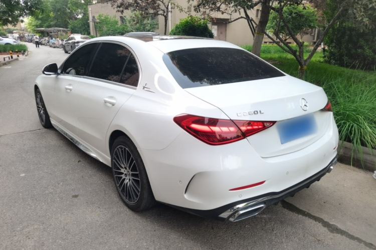 Used Mercedes-Benz C-Class 2025 Facelift C 260 L Sport Edition Rear Left 45 Deg