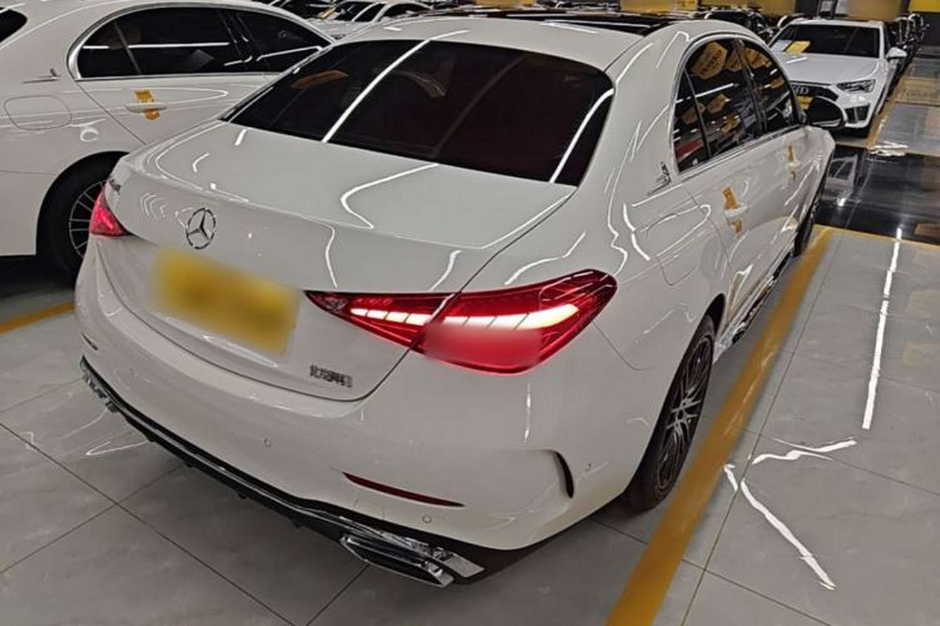 Used Mercedes-Benz C-Class 2025 Facelift C 260 L Sport Edition Rear Right 45 Deg