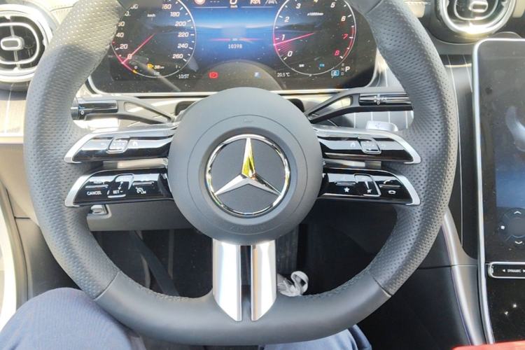 Used Mercedes-Benz C-Class 2025 C 260 L Obsidian Night Sport Edition Steering Wheel