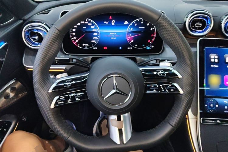 Used Mercedes-Benz C-Class 2025 Refresh C 260 L Night Edition Sports Version Steering Wheel
