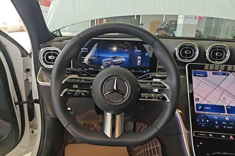Used Mercedes-Benz C-Class 2025 C 260 L Obsidian Night Sport Edition Steering Wheel