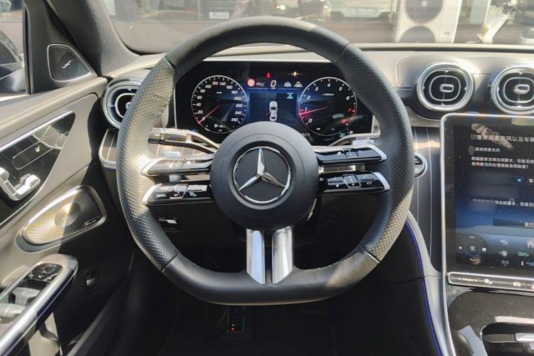 Used Mercedes-Benz C-Class 2025 C 260 L Obsidian Night Sport Edition Steering Wheel
