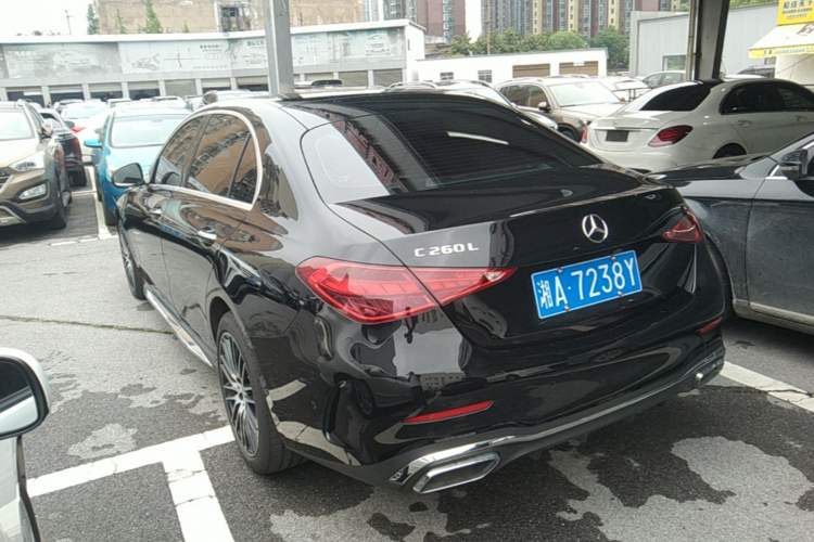 Used Mercedes-Benz C-Class 2026 C 260 L Sport Edition Rear Left 45 Deg