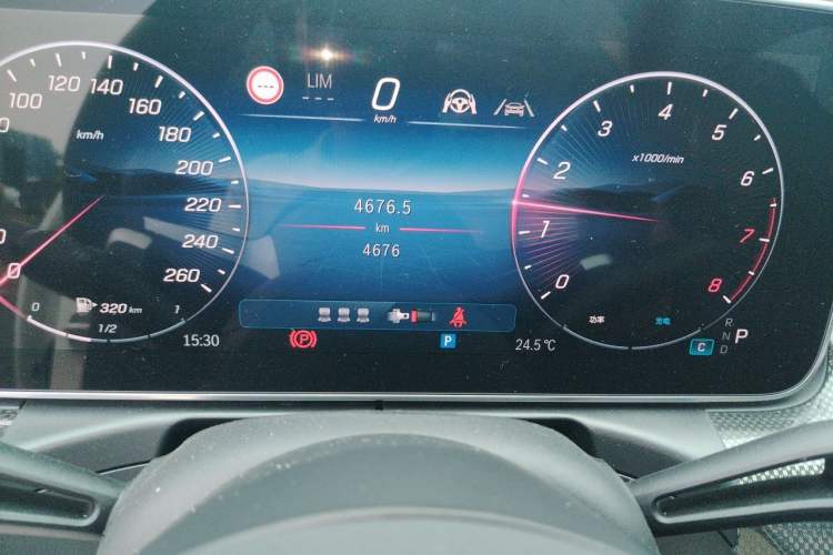 Used Mercedes-Benz C-Class 2026 C 260 L Sport Edition Odometer Close Up