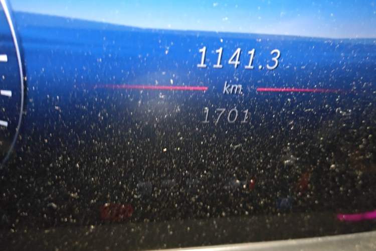 Used Mercedes-Benz C-Class 2026 C 260 L Sport Edition Odometer Close Up