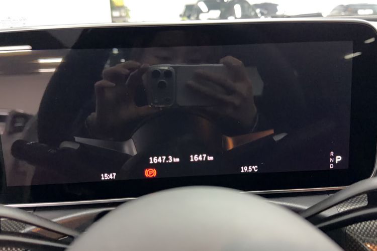 Used Mercedes-Benz C-Class 2026 C 260 L Sport Edition Odometer Close Up