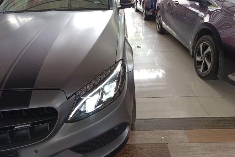 Used Mercedes-Benz C-Class AMG 2017 AMG C 43 4MATIC Special Edition Left Front Headlight