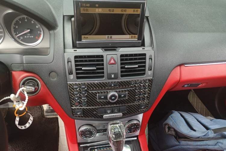 Used Mercedes-Benz C-Class AMG 2009 AMG C 63 Sport Edition Audio And AC Panel