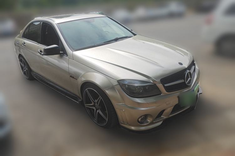 Used Mercedes-Benz C-Class AMG 2009 AMG C 63 Sport Edition Front Right 45 Deg