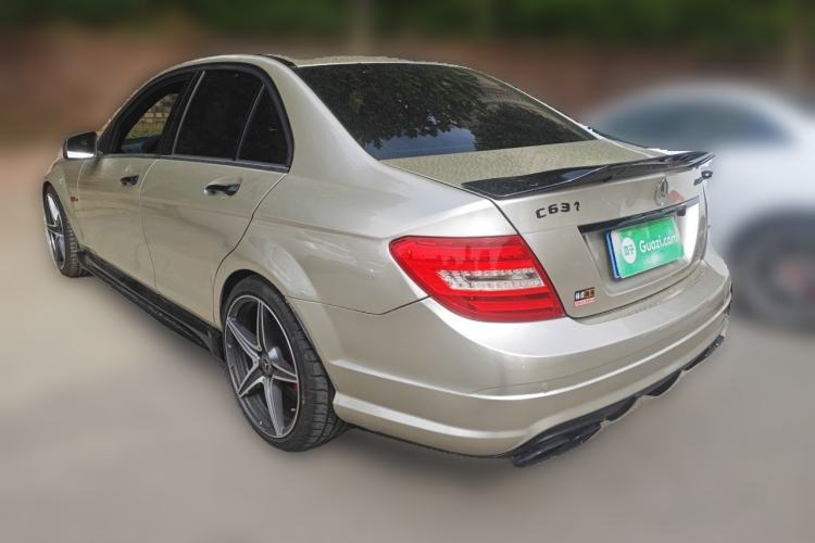 Used Mercedes-Benz C-Class AMG 2009 AMG C 63 Sport Edition Rear Left 45 Deg