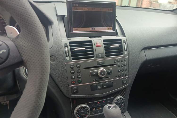 Used Mercedes-Benz C-Class AMG 2009 AMG C 63 Sport Edition Audio And AC Panel