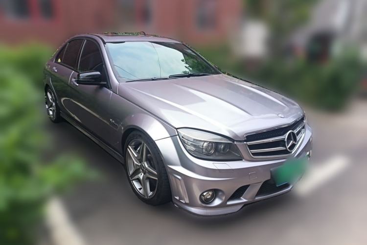 Used Mercedes-Benz C-Class AMG 2009 AMG C 63 Sport Edition Front Right 45 Deg