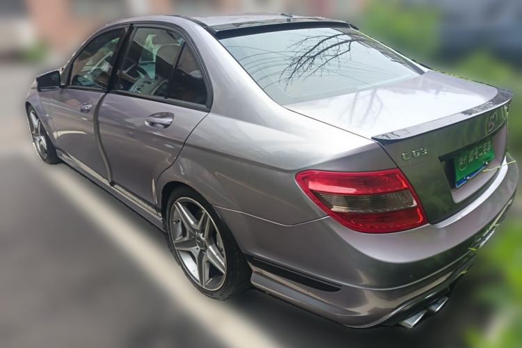 Used Mercedes-Benz C-Class AMG 2009 AMG C 63 Sport Edition Rear Left 45 Deg