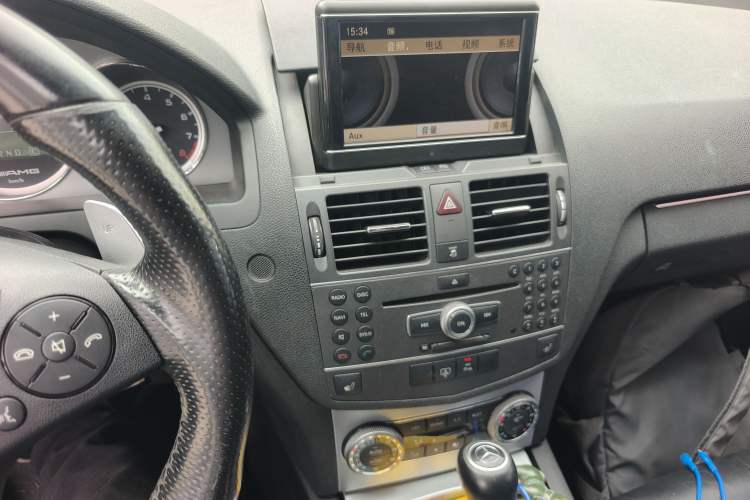 Used Mercedes-Benz C-Class AMG 2009 AMG C 63 Sport Edition Audio And AC Panel