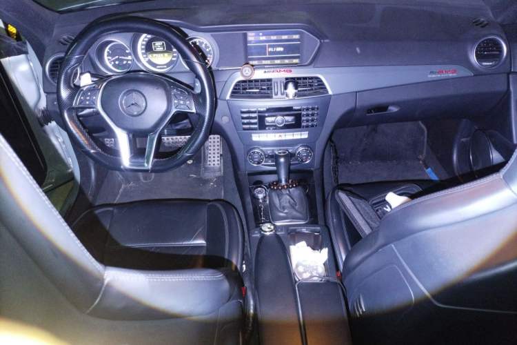 Used Mercedes-Benz C-Class AMG 2009 AMG C 63 Sport Edition Audio And AC Panel