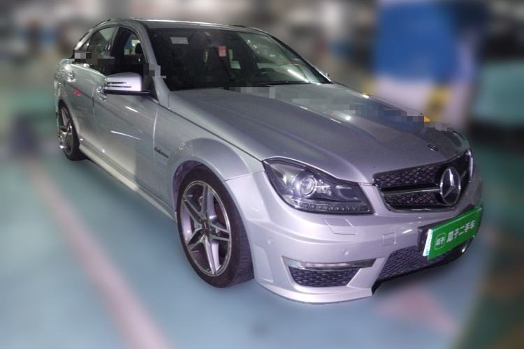 Used Mercedes-Benz C-Class AMG 2009 AMG C 63 Sport Edition Front Right 45 Deg