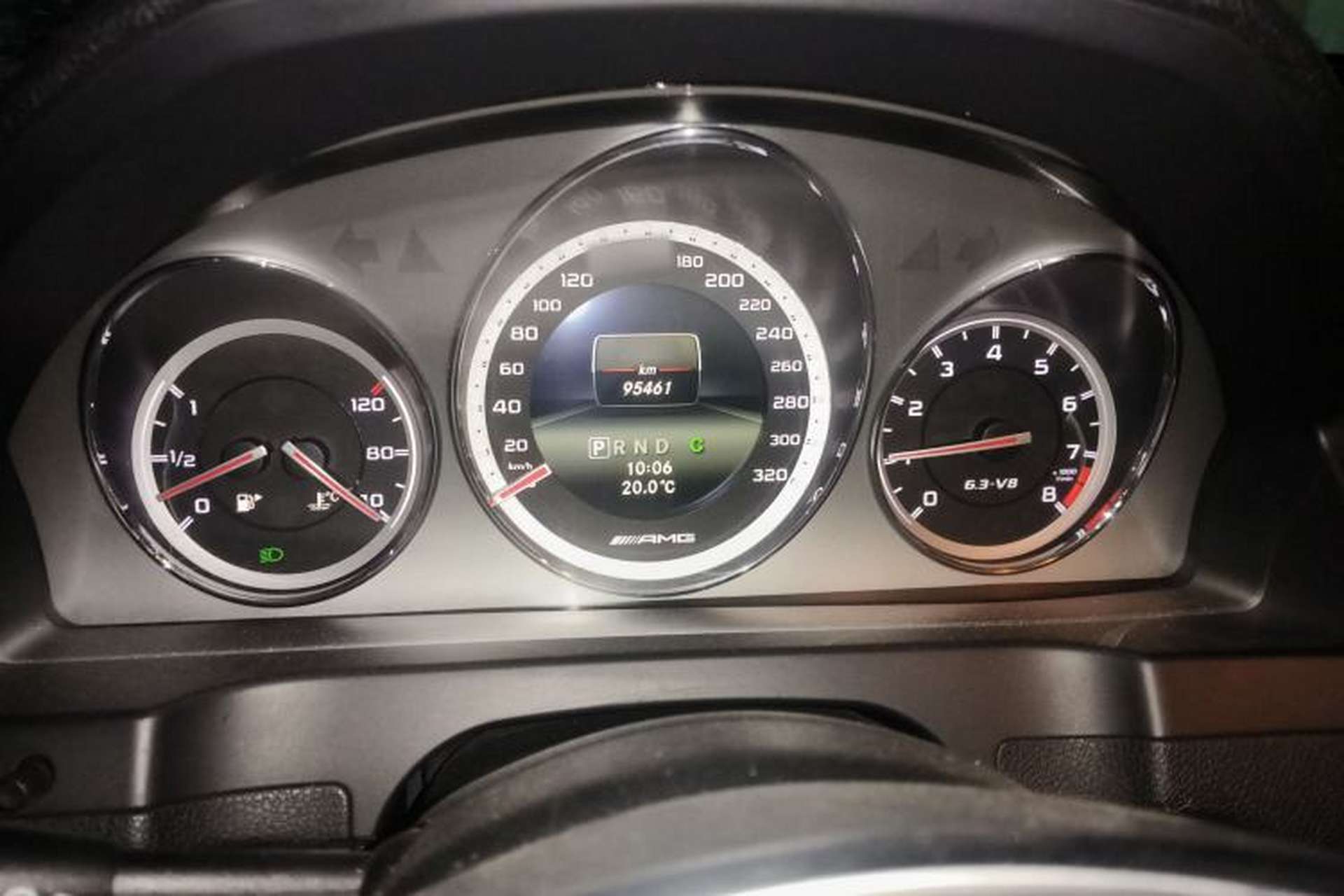 Used Mercedes-Benz C-Class AMG 2009 AMG C 63 Sport Edition Instrument Cluster