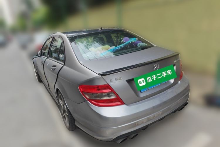 Used Mercedes-Benz C-Class AMG 2009 AMG C 63 Sport Edition Rear Left 45 Deg