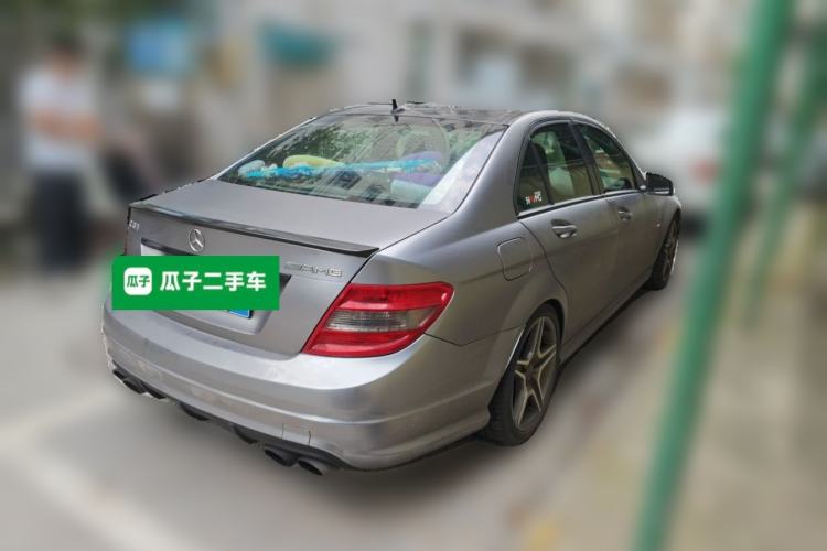 Used Mercedes-Benz C-Class AMG 2009 AMG C 63 Sport Edition Rear Right 45 Deg
