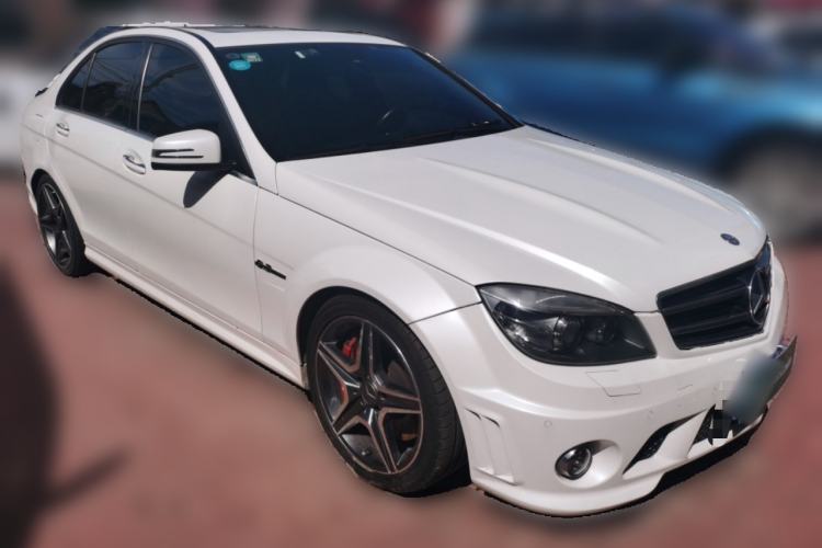 Used Mercedes-Benz C-Class AMG 2009 AMG C 63 Sport Edition Front Right 45 Deg