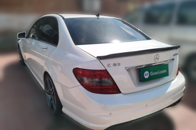 Used Mercedes-Benz C-Class AMG 2009 AMG C 63 Sport Edition Rear Left 45 Deg