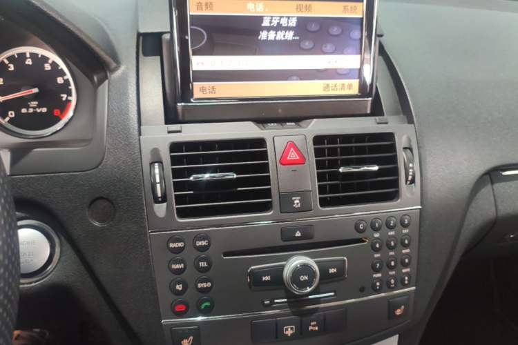 Used Mercedes-Benz C-Class AMG 2009 AMG C 63 Sport Edition Audio And AC Panel