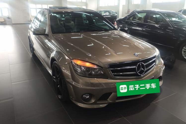 Used Mercedes-Benz C-Class AMG 2009 AMG C 63 Sport Edition Front Right 45 Deg