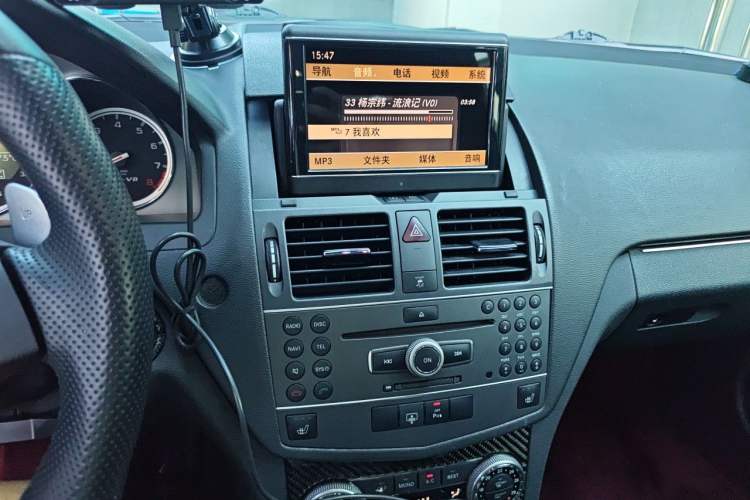 Used Mercedes-Benz C-Class AMG 2010 AMG C 63 Sport Enhancement Edition Audio And AC Panel