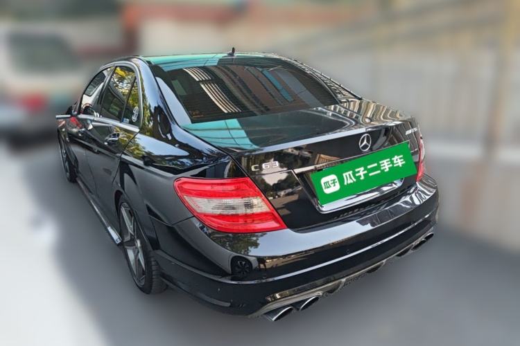 Used Mercedes-Benz C-Class AMG 2010 AMG C 63 Sport Enhancement Edition Rear Left 45 Deg
