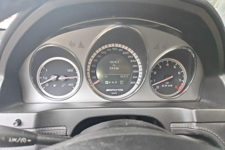 Used Mercedes-Benz C-Class AMG 2010 AMG C 63 High-Performance Edition Instrument Cluster