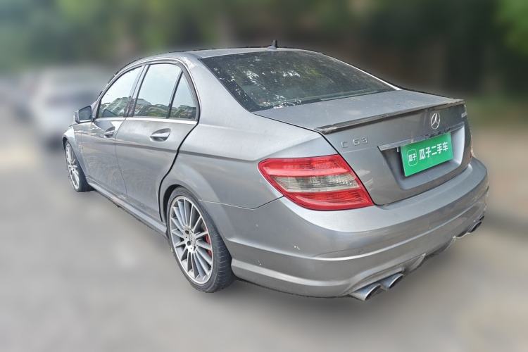 Used Mercedes-Benz C-Class AMG 2010 AMG C 63 High-Performance Edition Rear Left 45 Deg