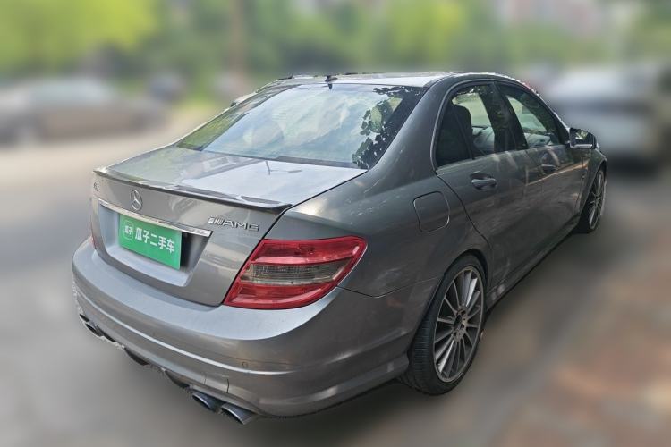 Used Mercedes-Benz C-Class AMG 2010 AMG C 63 High-Performance Edition Rear Right 45 Deg