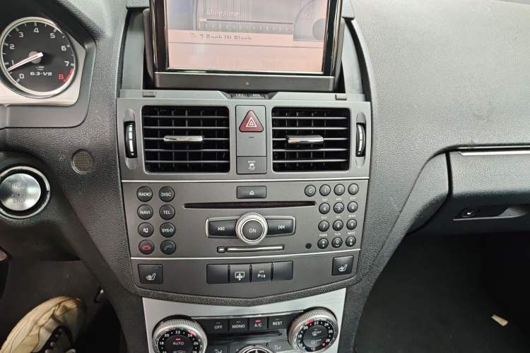 Used Mercedes-Benz C-Class AMG 2010 AMG C 63 Sport Enhancement Edition Audio And AC Panel