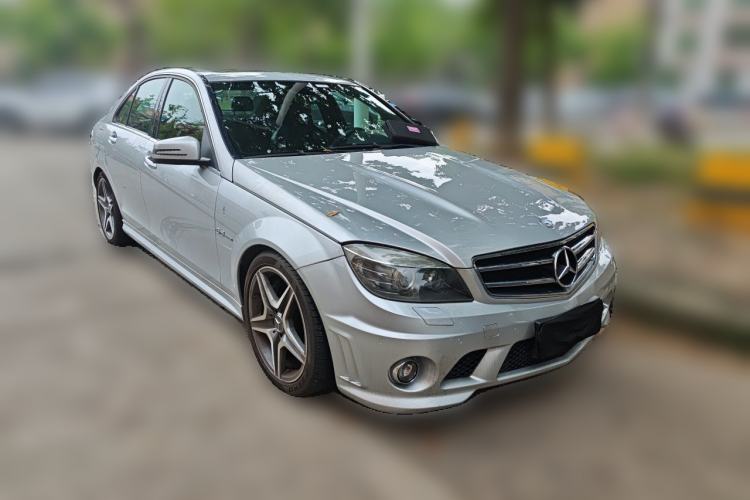 Used Mercedes-Benz C-Class AMG 2010 AMG C 63 Sport Enhancement Edition Front Right 45 Deg