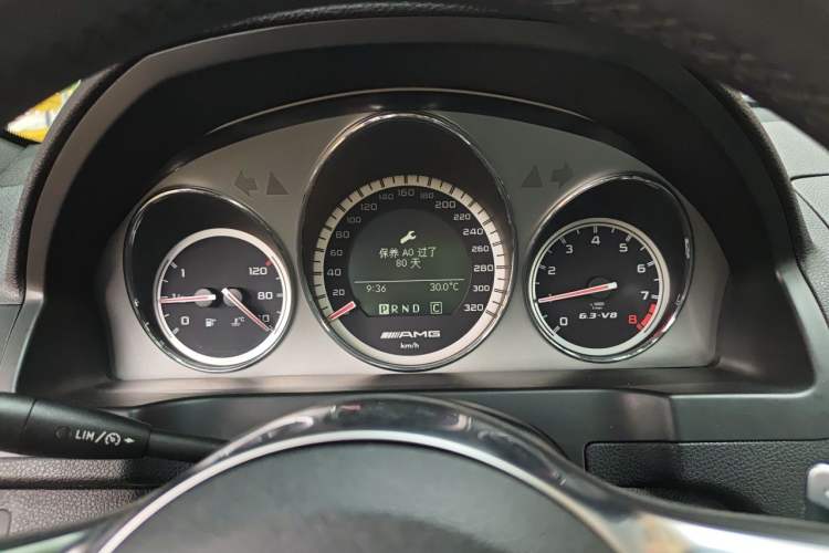 Used Mercedes-Benz C-Class AMG 2010 AMG C 63 Sport Enhancement Edition Instrument Cluster