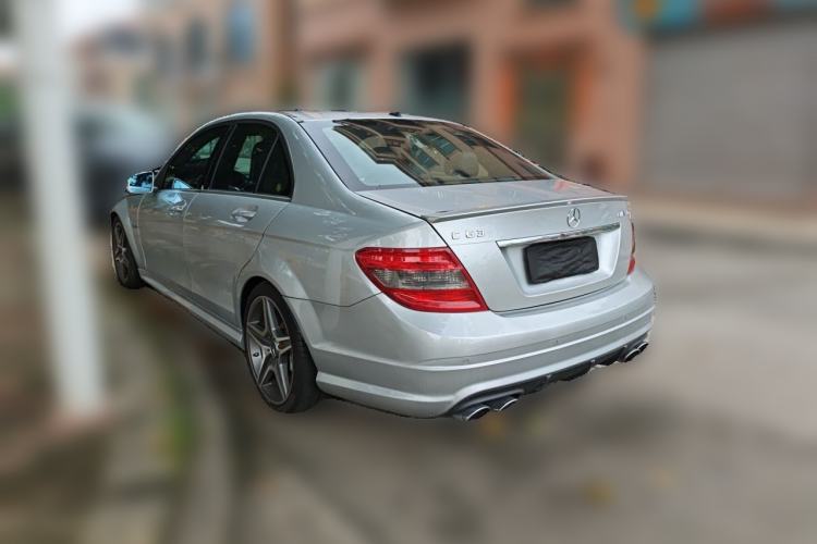 Used Mercedes-Benz C-Class AMG 2010 AMG C 63 Sport Enhancement Edition Rear Left 45 Deg