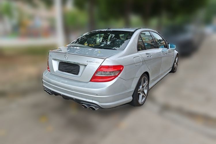 Used Mercedes-Benz C-Class AMG 2010 AMG C 63 Sport Enhancement Edition Rear Right 45 Deg