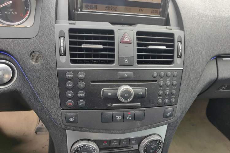 Used Mercedes-Benz C-Class AMG 2010 AMG C 63 Sport Enhancement Edition Audio And AC Panel