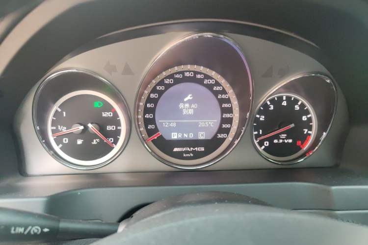Used Mercedes-Benz C-Class AMG 2010 AMG C 63 High-Performance Edition Instrument Cluster