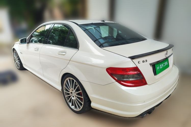 Used Mercedes-Benz C-Class AMG 2010 AMG C 63 High-Performance Edition Rear Left 45 Deg