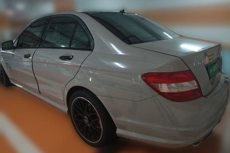 Used Mercedes-Benz C-Class AMG 2010 AMG C 63 Sport Enhancement Edition Rear Left 45 Deg