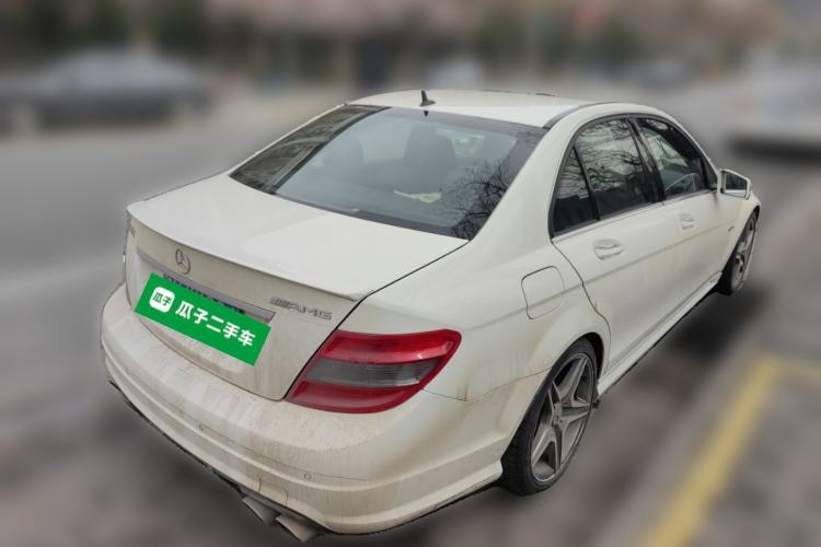 Used Mercedes-Benz C-Class AMG 2010 AMG C 63 Sport Enhancement Edition Rear Right 45 Deg
