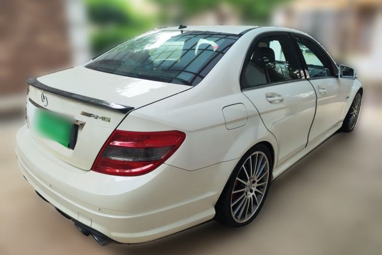 Used Mercedes-Benz C-Class AMG 2010 AMG C 63 High-Performance Edition Rear Right 45 Deg