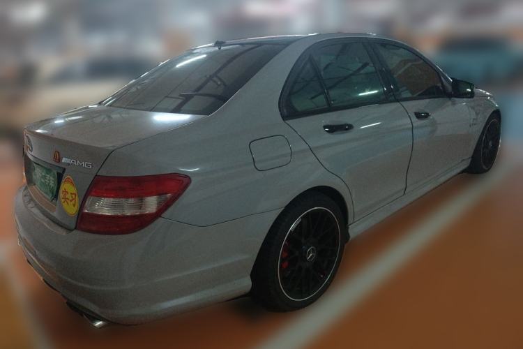 Used Mercedes-Benz C-Class AMG 2010 AMG C 63 Sport Enhancement Edition Rear Right 45 Deg