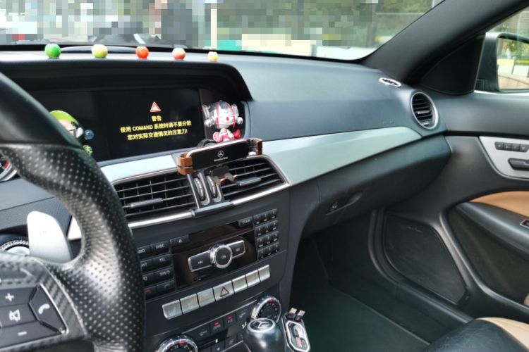 Used Mercedes-Benz C-Class AMG 2012 AMG C 63 Coupe Sport Edition Audio And AC Panel