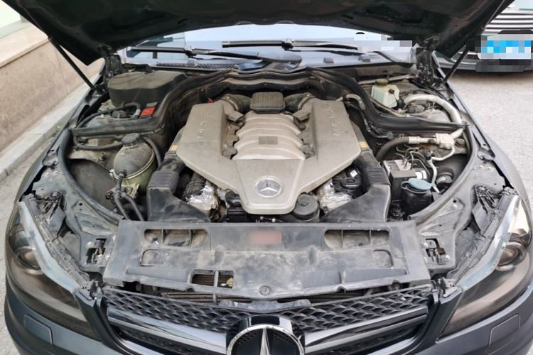 Used Mercedes-Benz C-Class AMG 2012 AMG C 63 Coupe Sport Edition Engine Bay