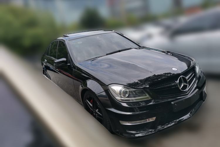 Used Mercedes-Benz C-Class AMG 2012 AMG C 63 Sport Edition Front Right 45 Deg