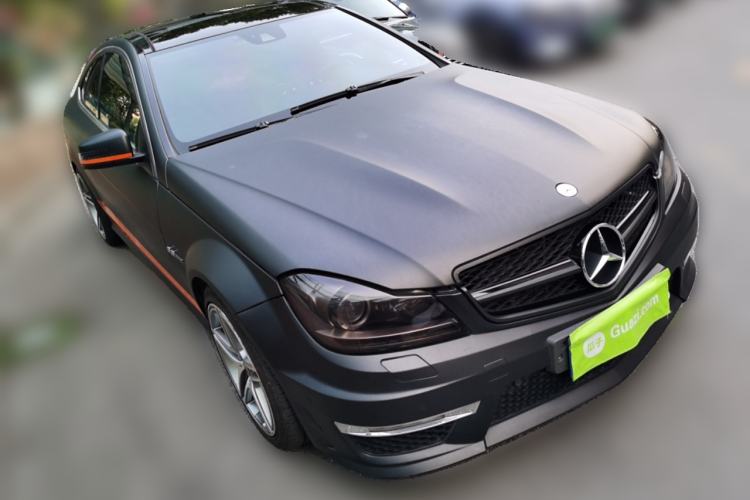 Used Mercedes-Benz C-Class AMG 2012 AMG C 63 Coupe Sport Edition Front Right 45 Deg