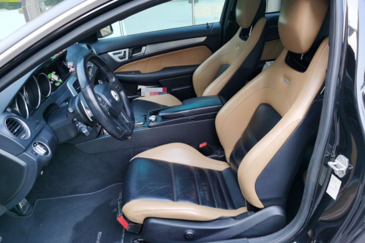Used Mercedes-Benz C-Class AMG 2012 AMG C 63 Coupe Sport Edition Left Front Seat